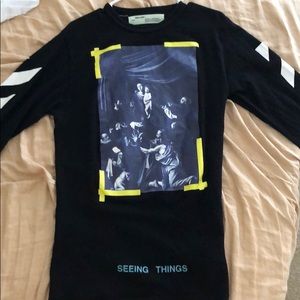 Off-White long sleeve 100% Authentic (Used)